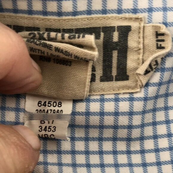 2 Duluth Trading Co Mens Shirt 2XLT Lot Of Two Long Sleeve Trim Fit Long Sleeve - Picture 16 of 16